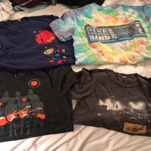 Lot of DMB Dave Matthews Band concert tees size S